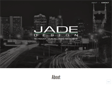 Tablet Screenshot of jadedesign.com